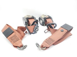 Pair of Moccasin Brown Seatbelts OEM 2000 2001 2002 2003 2004 2005 2006 ... - $27.90