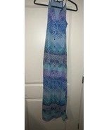Jessica Simpson Dress Sleeveless Maxi Womens Size Small Blue Green Racer... - $735.52 MXN Jessica Simpson Dress Sleeveless Maxi Womens Size Small Blue Green Racer... - $735.52 MXN