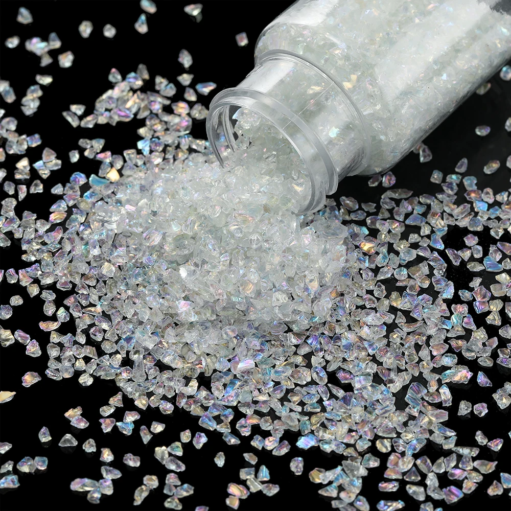 30g/Bottle Glass Crushed Stones Resin Fillings for DIY Epoxy Resin Mold ... - $2.94