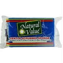 Natural Value Gentle Scrubber Sponge (24x1CNT ) - $1,918.15 MXN