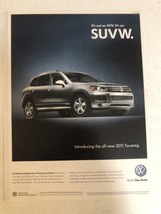 2011 Volkswagen Tourareg Print Ad pa9 - $8.90