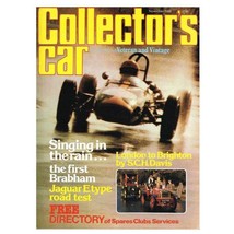 Collector&#39;s Car Magazine November 1980 mbox284 Jaguar E type road test - The fir - £4.29 GBP
