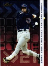 2002 Topps Finest Sammy Sosa Chicago Cubs MLB Card 89 - £1.22 GBP