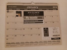 At-A-Glance Monthly Wall Calendar 2016, Recycled, 14-7/8 x 11-7/8 Inches  - £15.71 GBP