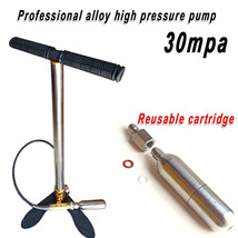 High Pressure Mini Bike Pump Bicycle Inflating Tyre Sport Balls PCP MTB Car - £30.90 GBP