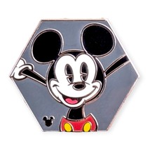 Mickey Mouse Shorts Disney Pin: Happy Mickey Hexagon - $12.90