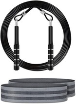Jump Rope, Speed Jump Rope Workout Fast Jumping Rope NonSlip Handle - £13.88 GBP