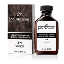 WELLA COLORCHARM PERMANENT LIQUID HAIR COLOR #5N - LIGHT BROWN 1.42 fl oz - $129.23 MXN