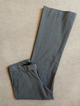 Bitten Sarah Jessica Parker Wool Dress Pants Womens Size 8 Gray Flared Leg - £17.40 GBP