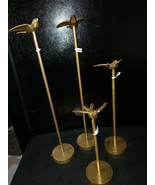 New Pier 1 Imports Bird Gold Metal Decor Perfect For The Bird Watchers W... - $178.08