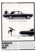 Introducing the 1963 Dodge Dependables Vintage Print Ad Classic Cars 426 - £8.30 GBP