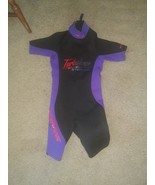 Carino Stearns Turbolenza da Donna Corto wetsuit Nero Viola Neoprene Tag... - $52.09 CAD