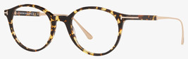 Tom Ford 5485 056 Havana Gold Eyeglasses TF5485 51mm - £186.39 GBP