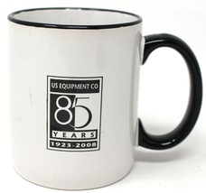 US Equipment Company 85 Years California White Coffee Mug Tea Cup - £7.54 GBP