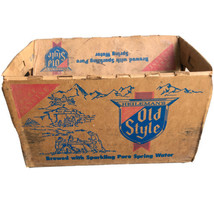 Vintage Old Style Beer Box Cardboard( 24-12oz) Empty Collectible - £17.62 GBP
