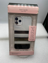 Kate Spade iPhone 11 Pro Case (Park Stripe) - Gold Accents, Protective - £1.56 GBP