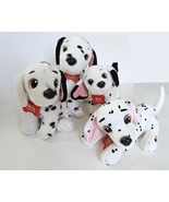 Disney 101 Dalmatians Pongo, Perdy, Two Tone, Dipstick Plush Dogs Lot of 4 - $757.99 MXN