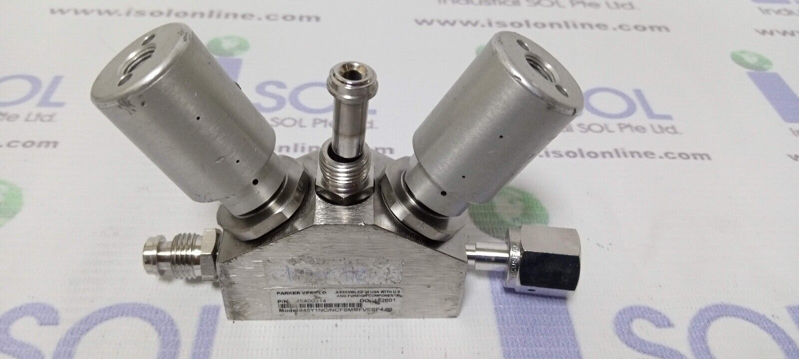Parker Veriflo 945Y1NC/NCFSMMFVESP4.69 High Pressure Manifold Valve 4540... - $1,054.70