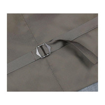 Men's RENOIR Vest Wool 140's Adjustable, Two Pockets 508-5 Lt Gray image 6