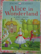 Alice In Wonderland Young Classics By Lewis Carroll Adapted Jane Fior - £32.06 GBP