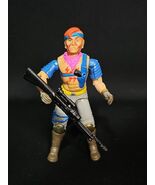VTG GI Joe ARAH Zandar v1 1986 Zartans Brother Hasbro 3.75" Action Figure - $22.72