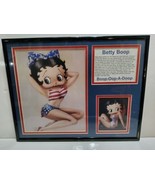 Betty Boop Framed Picture and Story Matted Pinup USA 11x14 - £29.11 GBP