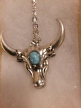 Taurus Bull Pendant Necklace Jewelry W/Gift Box  - £15.97 GBP
