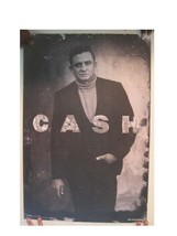 Johnny Cash Poster Frühe Schwarz und Weiß Shot - £144.48 GBP