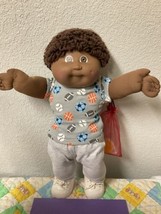 Vintage Cabbage Patch Kid African American Boy Brown Hair Brown Eyes HM#3 1984 - £163.86 GBP