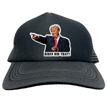 TRUMP BIDEN DID THAT FUNNY Trucker Cap Foam Baseball Cap Hat Logo Mesh H... - €11,13 EUR TRUMP BIDEN DID THAT FUNNY Trucker Cap Foam Baseball Cap Hat Logo Mesh H... - €11,13 EUR