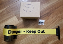 Tensabarrier Bronze &amp; Black w/ a Yellow &amp; Black Belt Barrier ~Danger-Kee... - $39.59