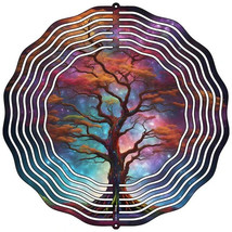 Old Iredescence Tree Metal Wind Spinner - $47.91 CAD