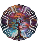 Old Iredescence Tree Metal Wind Spinner - $47.89 CAD