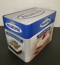 Collectible Philadelphia Cream Cheese Tin with Recipe Card Collection - $14.99