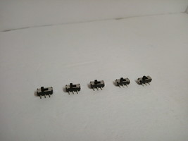 5X Pack MSS22D18 Mini Miniature SMD SMT Slide Switch 2P2T 6 Pin 2mm Handle DVD - £8.74 GBP