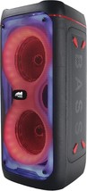 Portable Dual 4′′ Bluetooth Party Speaker With Multi-Color Blaze-8 Rhythm - $45.98