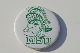 RARE Vintage 1988 MSU Sound Around University Song Button Badge Pin - £23.70 GBP