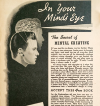 1950 Rosicrucians Fraternal Secret Order Advertisement Vintage AMORC DWF25 - $29.99