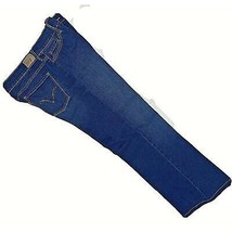 18 SC Levis 512 Perfectly Slimming Boot Cut Dark Wash Denim Jeans Women ... - £16.96 GBP