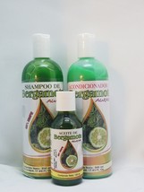 Shampoo Bergamota &amp; Hair Conditioner &amp; Oil Kit 100% Natural ( Hair Growt... - £22.66 GBP