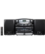 Black Edition Vintage Bluetooth Stereo System Home Music Audio System,CD... - $588.72 CAD