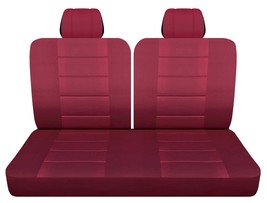 Fits 1969 Ford Galaxie 2dr sedan Front seat covers 50-50 top solid bottom - £58.55 GBP