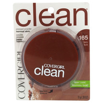 Clean Pressed Powder - 165 Tawny by CoverGirl for Women - 0.39 oz Powder - £7.24 GBP