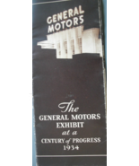 General Motors, The General Motors Exhibit at a Century of Progress 1934, brochu - $25.00