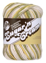 Lily Sugar&#39;n Cream Yarn  Ombres Guacamole - £12.06 GBP