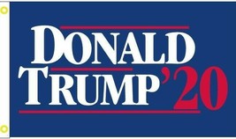 DONALD TRUMP 2020 HUGE FLAG 5x8 ft 100% ROUGH TEX MAGA KEEP AMERICA FIRS... - £38.34 GBP