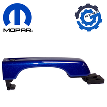 New OEM Mopar Left Blue Exterior Door Handle 2020-2023 JEEP Wrangler 6ZA12SBMAA - £62.56 GBP