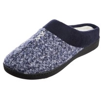 Isotoner women’s heathered knit jessie hoodback slippers size 6.5 - 7 - $50.45 CAD