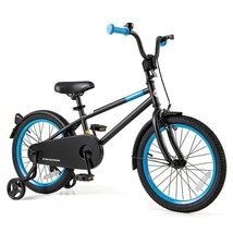 Kids Bike with Adjustable Handlebar and Saddle Black-18 Inches - Color: ... - £158.65 GBP