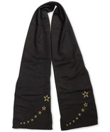MSRP $49 Jenni Embroidered Scarf Black Size OSFA - $16.56 CAD